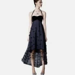Anthropologie/ Va Et Vien by BHLDN "Ariel Merriment" Black Dress